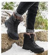 Milikuyou Genuine Leather Snow Boots