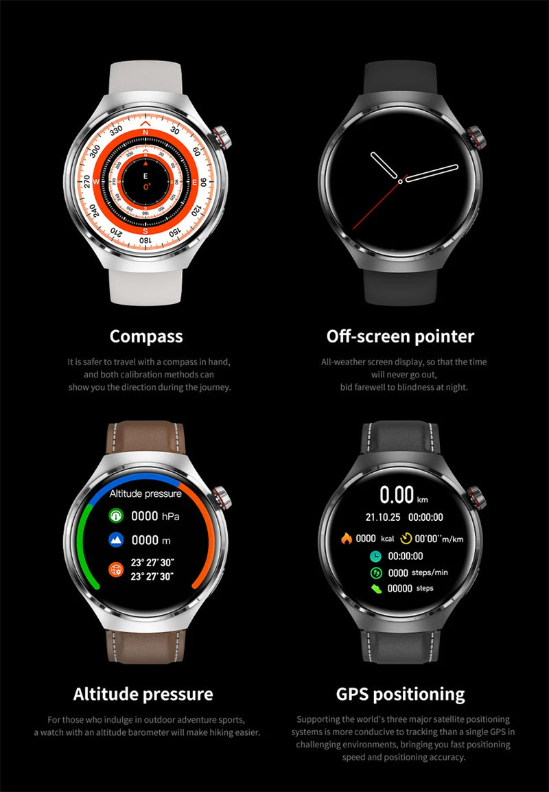 HUAWEI GT4 Pro GPS NFC Smart Watch 2024