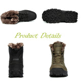 Milikuyou Genuine Leather Snow Boots