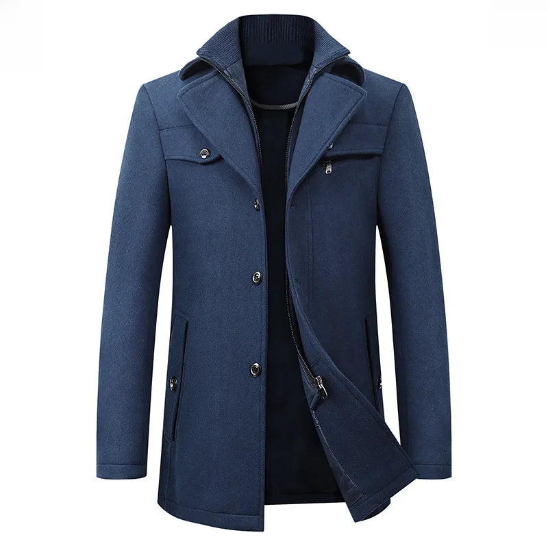 Ellis&Carter Woolen Business Coat