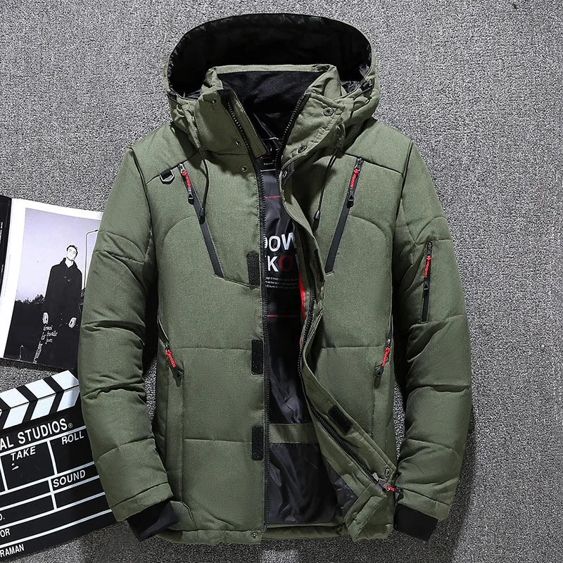 Ellis&Carter Warm Hooded Puffer Jacket