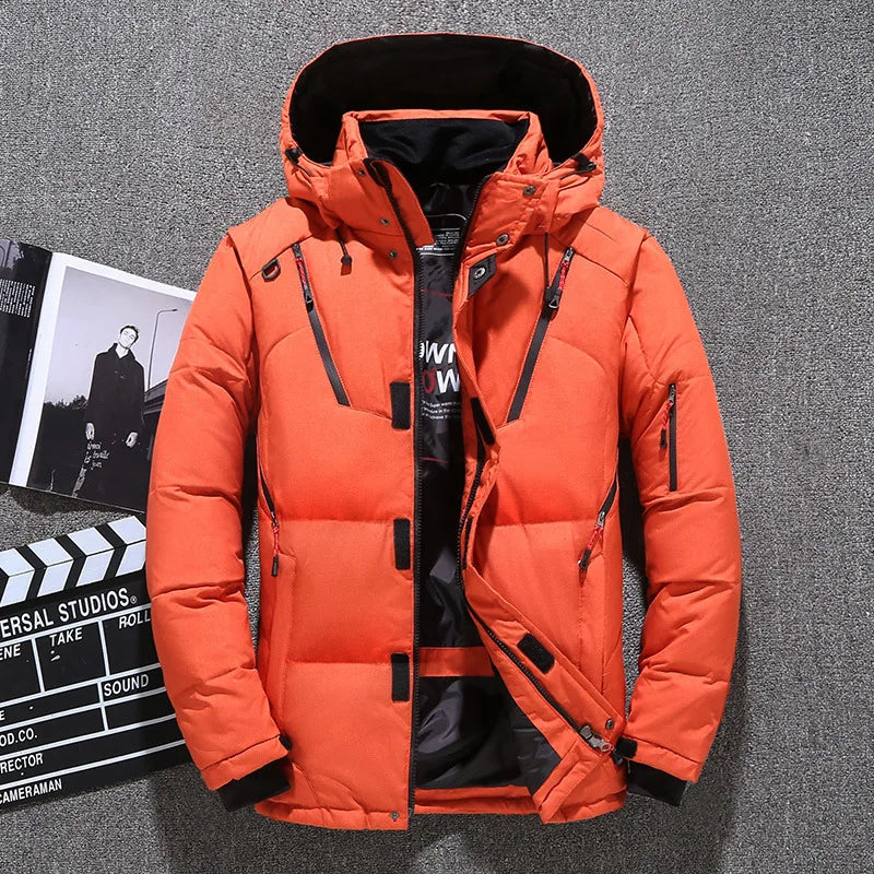 Ellis&Carter Warm Hooded Puffer Jacket