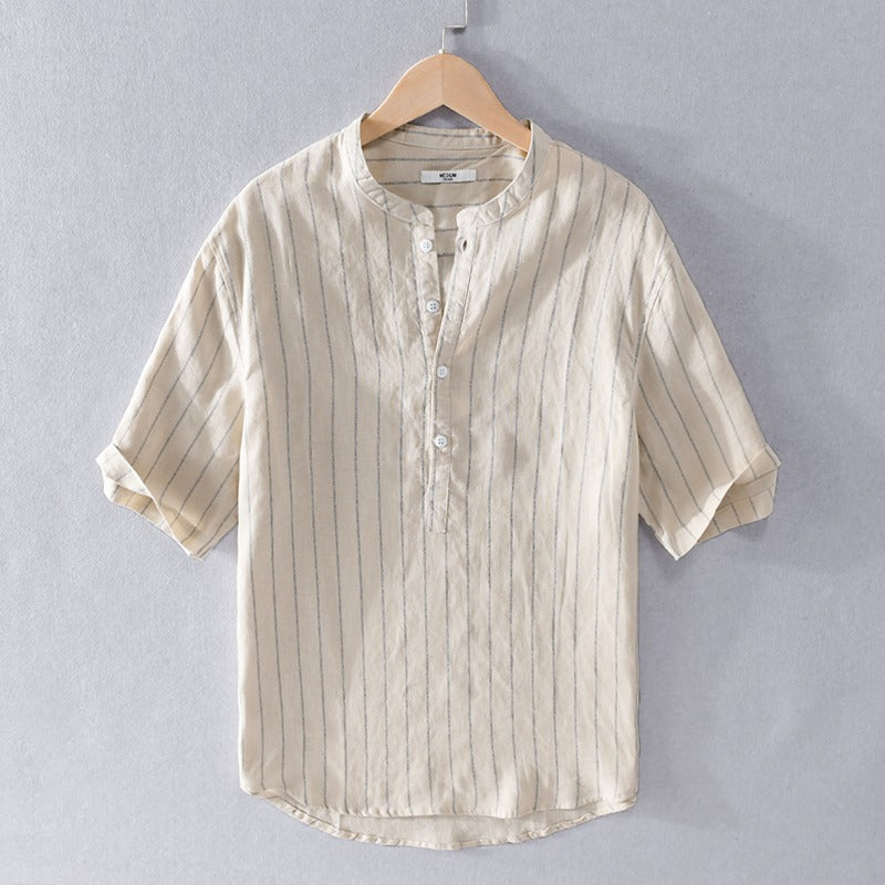 Ellis&Carter Provence Linen Striped Shirt