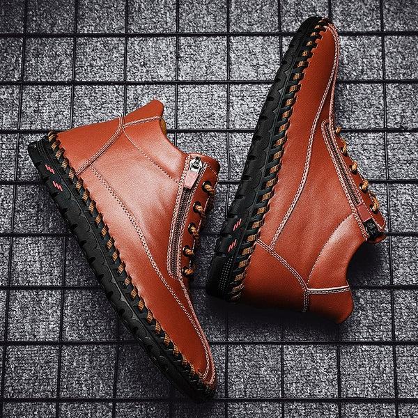 Amber Ridge Leather Boots