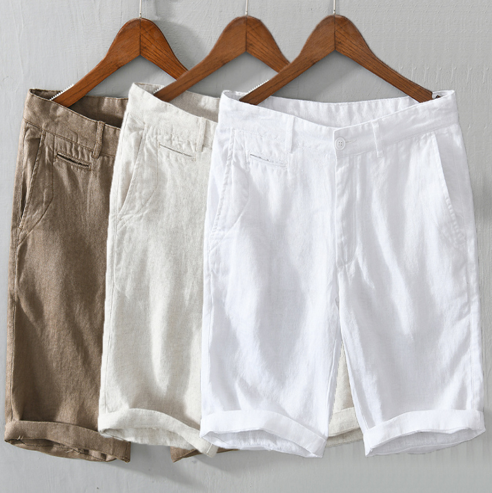 Ellis&Carter Casual Linen Shorts