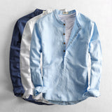 Ellis&Carter Provence Long Sleeve Linen Shirt