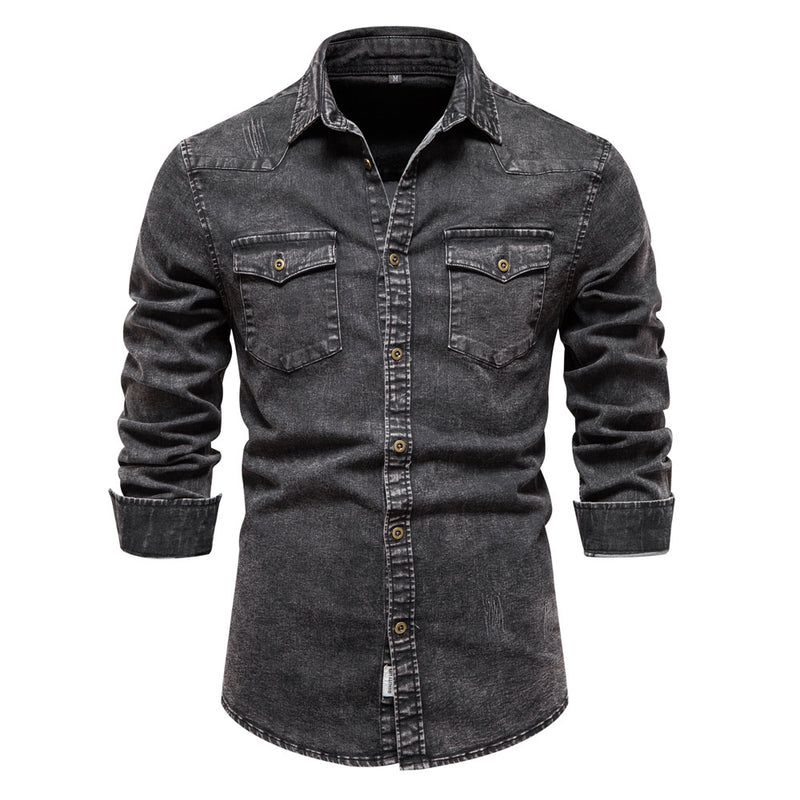 Ellis&Carter Milano Cotton Denim Shirt