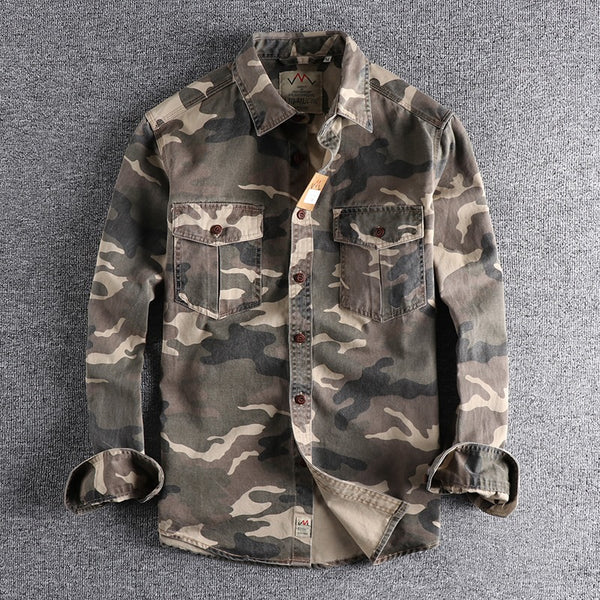 Ellis&Carter Camouflage Cotton Shirt