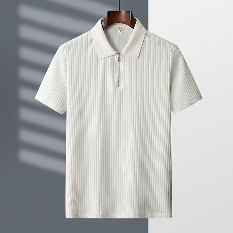 Ellis&Carter Kang Stripe Polo Shirt