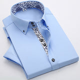 Ellis&Carter Short Sleeve Cotton Business Shirt