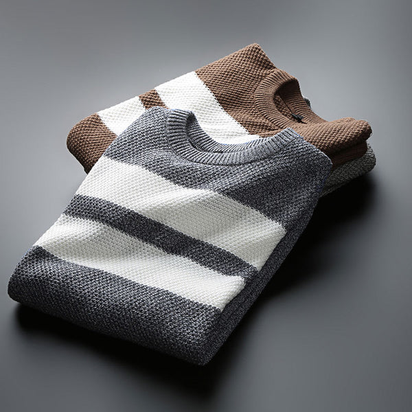 Nócal Stripe Crewneck Sweater