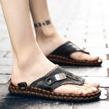 Leonardo Rome Leather Sandals