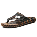 Leonardo Rome Leather Sandals