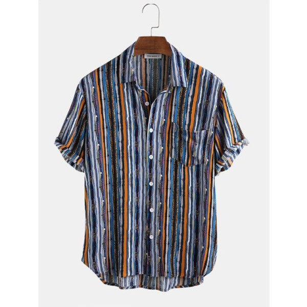 Alessandro Riviera Striped Shirt