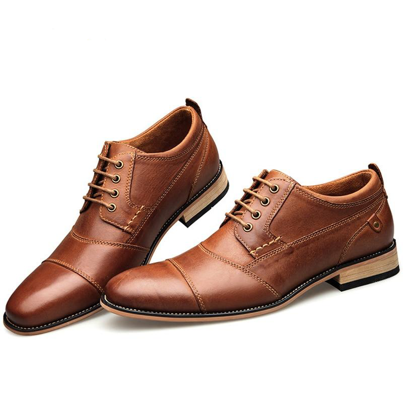 Srosso Leather Oxfords