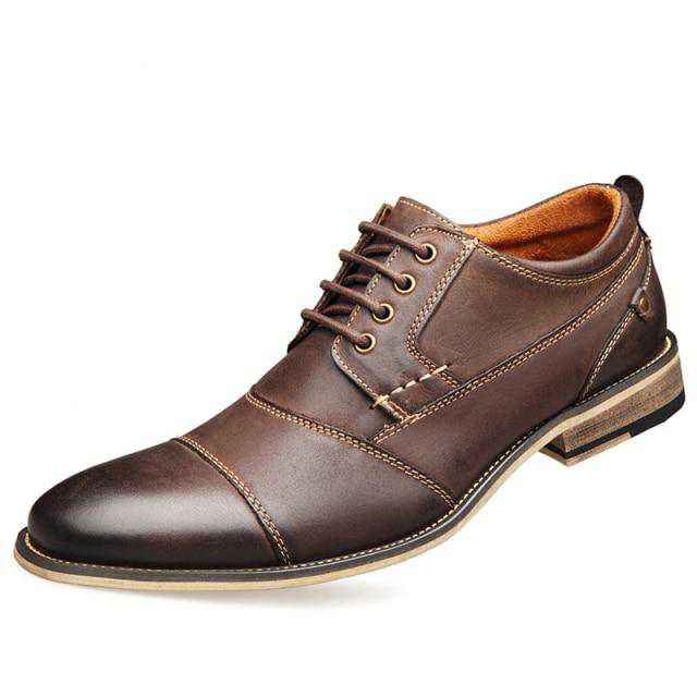 Srosso Leather Oxfords